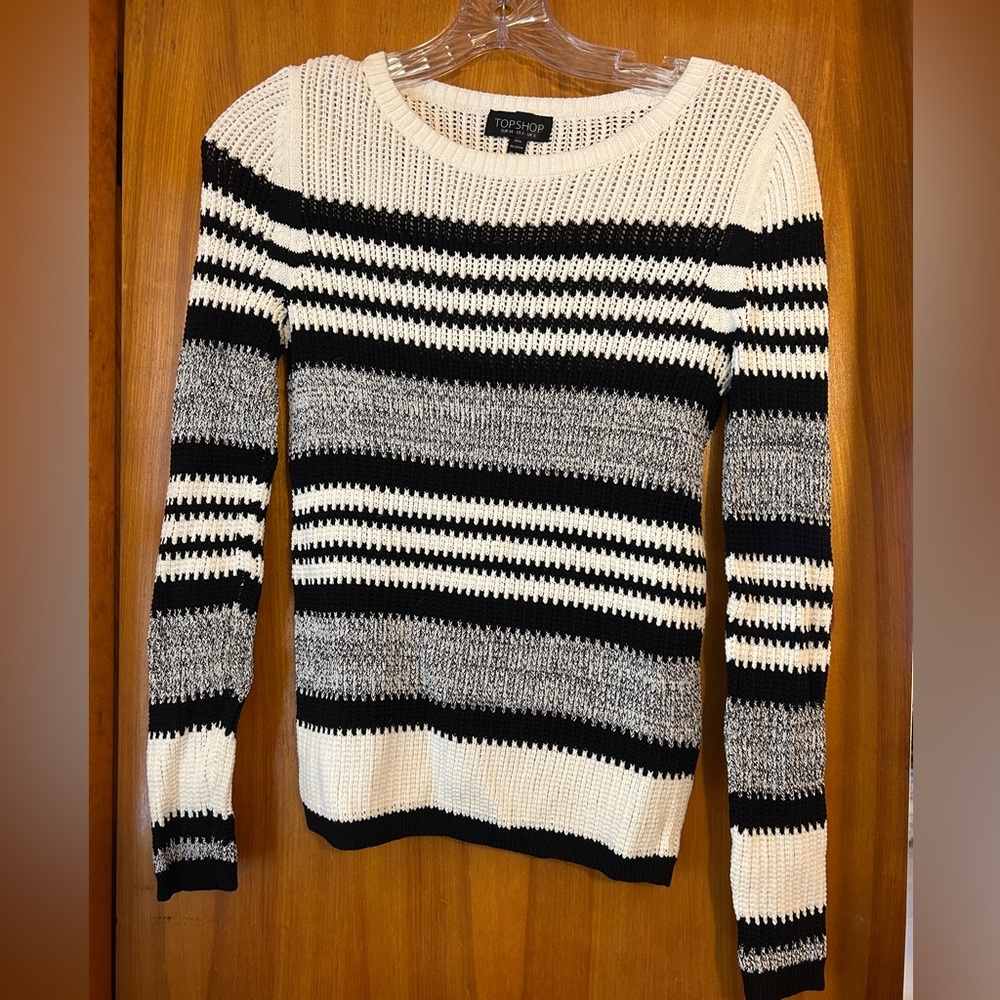 Topshop striped sweater